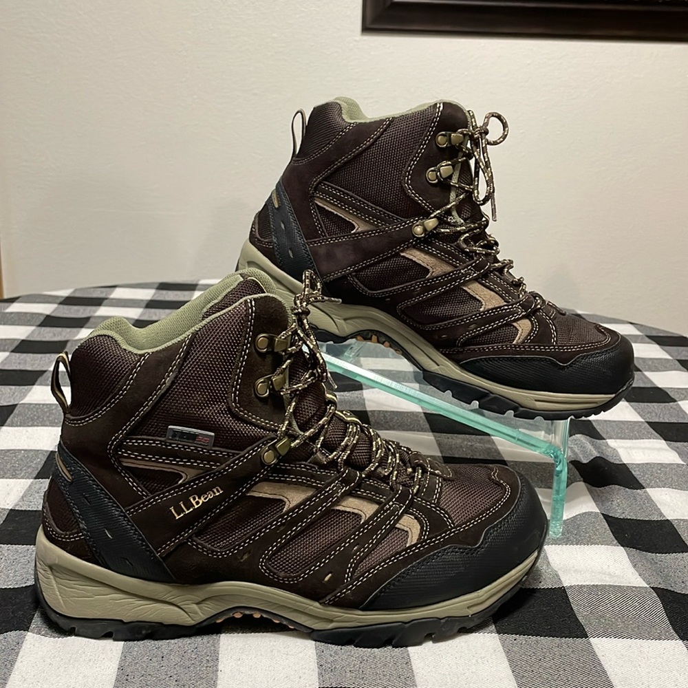 L.L. Bean Men's Brown Hiking Boots